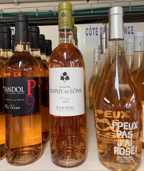 Sélection caviste vin de Bandol, du Pays, Mont Caume, IGP, AOC en vente dans votre jardinerie Sopavar à Sanary et à Six Fours dans le Var