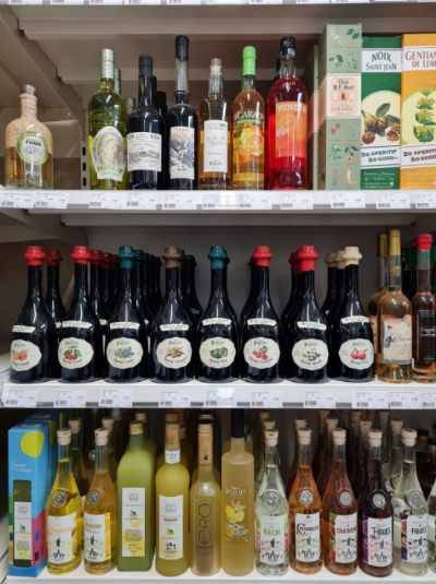Alcool fort, digestif, vins aromatisés dans vos coopératives agricoles Sopavar à Sanary et à Six Fours près de Toulon