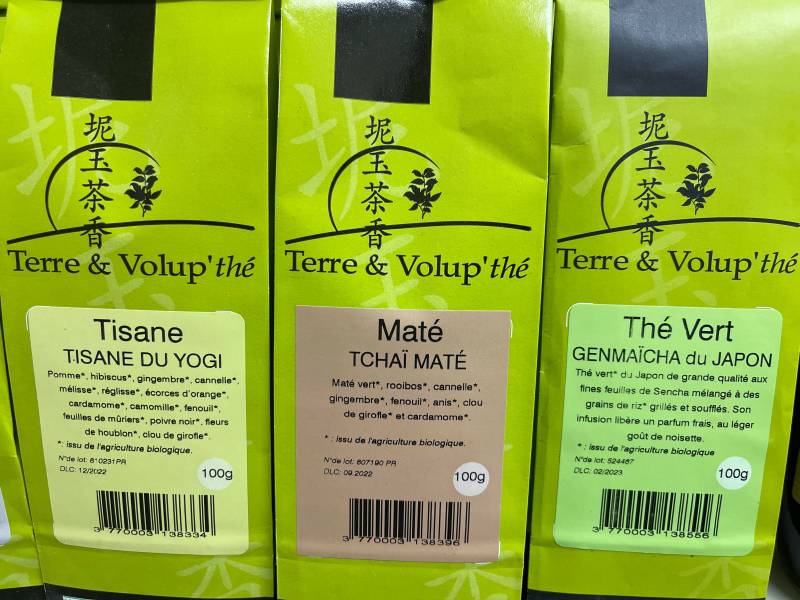 Tisane Bio assemblée dans le Var en vente dans votre coopérative agricole Sopavar à Sanary et à Six-Fours près de Toulon.