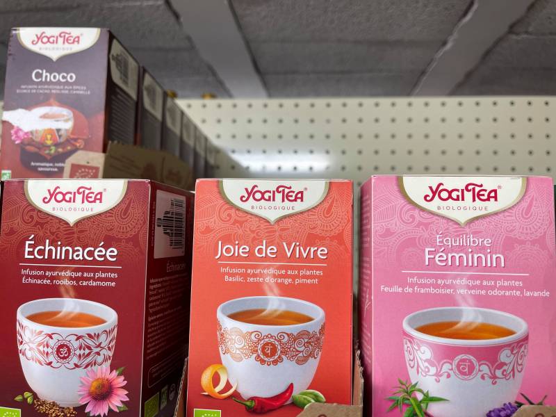 Infusion Bio pour le bien être de Yogi Tea moins cher dans votre jardinerie Sopavar à Sanary et à Six-Fours près de Toulon.