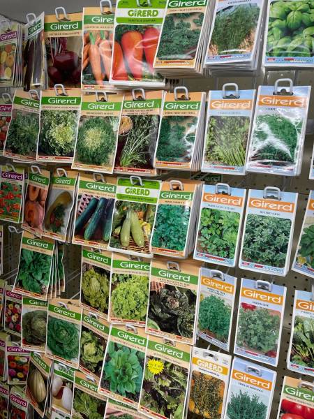 Grand choix de graines potagères toute l'année dans votre jardinerie Sopavar à Six Fours et à Sanary près de Toulon