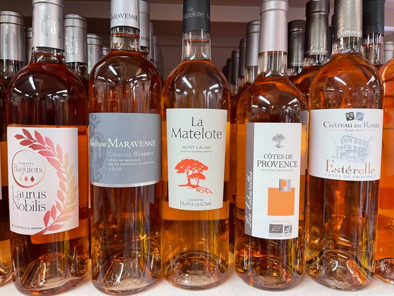 Rayon caviste vin de Bandol La Cadière St Cyr vin de Pays Pey Neuf Dupuy de l'Homme Baguiers dans votre jardinerie Sopavar à Six Fours et à Sanary près de Toulon