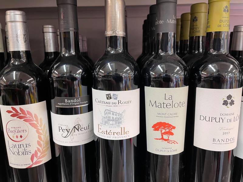 Vin rouge Nobilis IGP Mont Caume dans notre rayon de vins de la région