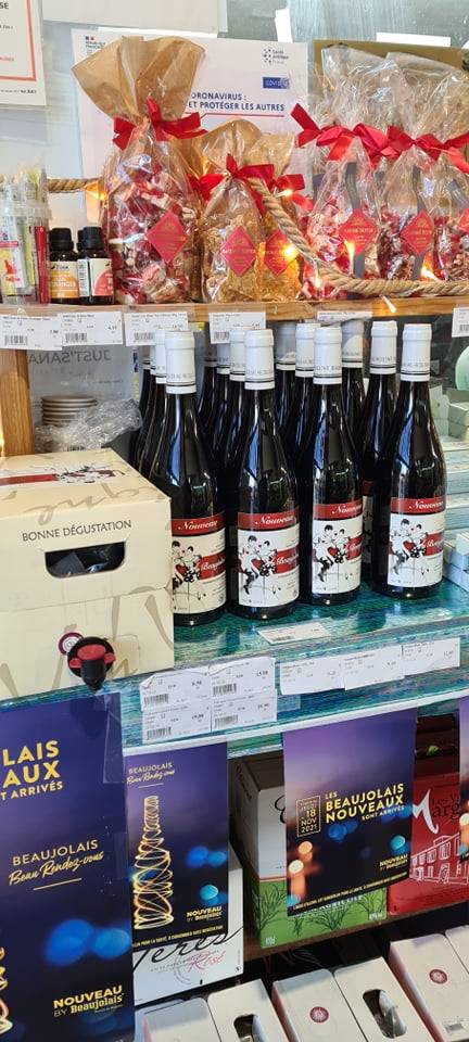 Beaujolais nouveau à prix imbattable chez votre Caviste moins cher Cave à vin vins IGP AOP Pays dans votre coopérative agricole Sopavar à Six Fours et à Sanary près de Toulon dans le Var