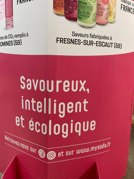 Machine à eau pétillante MySoda et cylindres CO2 c’est dans votre jardinerie Sopavar à Sanary et à Six Fours près de Toulon dans le Var