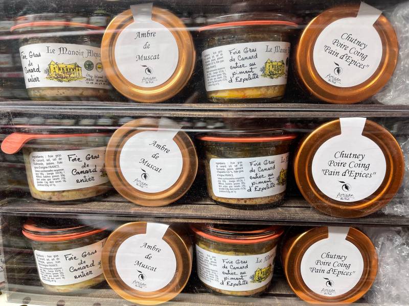 Foie gras disponible toute l’année dans nos 2 magasins dans votre coopérative agricole près des centres-villes de Sanary et de Six Fours près de Toulon dans le Var