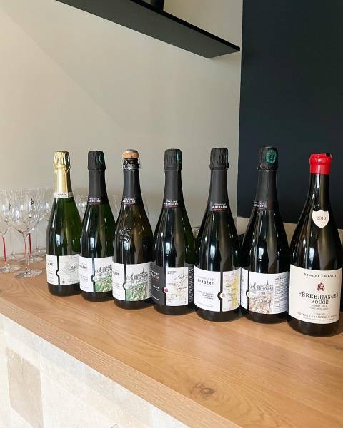 Champagne A. Bergère pour vos apéritifs dans votre coopérative agricole Sopavar à Sanary et à Six Fours près de Toulon dans le Var