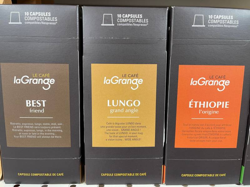 Café en capsules compatibles Nespresso moins cher dans votre coopérative agricole près des centres-villes de Sanary et de Six Fours près de Toulon dans le Var