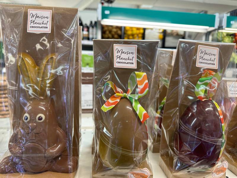 Le meilleur chocolat de Pâques est en vente dans votre jardinerie coopérative agricole SOPAVAR à Six Fours et à Sanary près de Toulon dans le Var