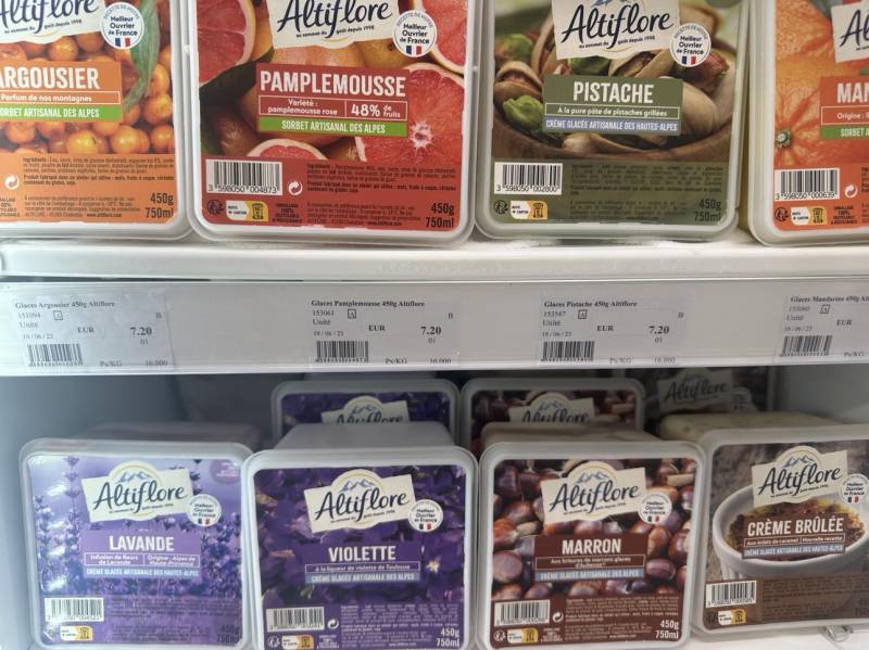 Glaces Artisanales Françaises des Alpes Altiflore