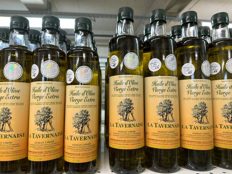 Huile d’olive vierge extra La Tavernaise dans votre jardinerie coopérative agricole SOPAVAR à Six Fours et à Sanary près de Toulon dans le Var