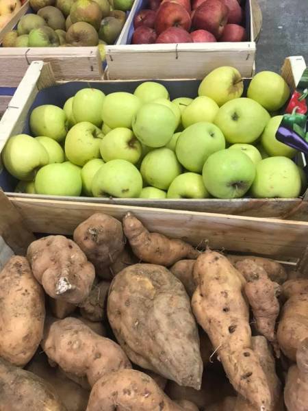 Pommes bio des Alpes, sans pesticides Patate douce d'Ollioules dans votre coopérative agricole Sopavar à Six Fours et à Sanary près de Toulon