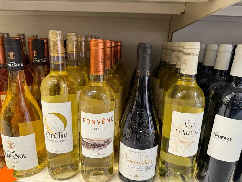 Offres promotionnelles sur les vins d’Ardèche Fonvène à Sanary-sur-Mer dans la Cave à vins SOPAVAR
