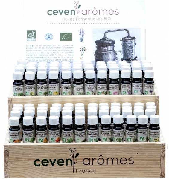 Huiles essentielles Bio à petit pris à la coopérative agricole de Sanary et de Six Fours dans le Var
