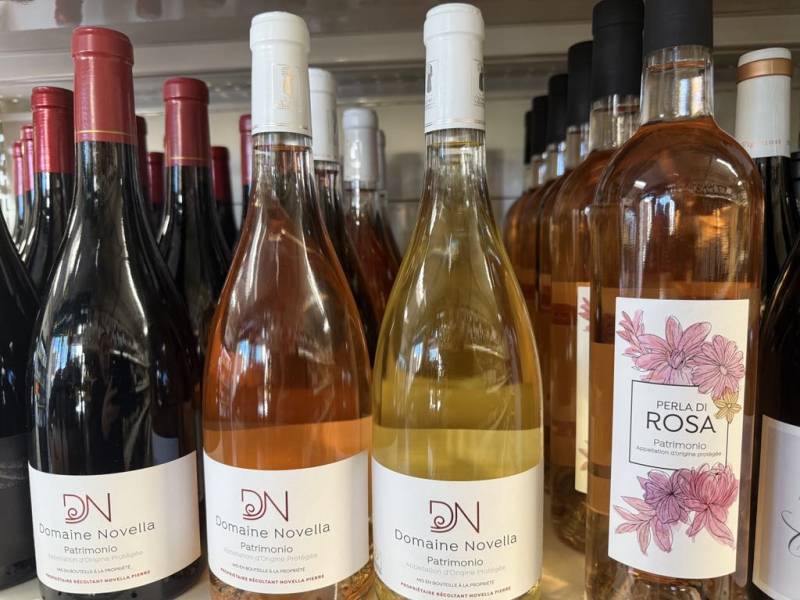 Vin CORSE Patrimonio BIO Domaine Novella disponibles à Sopavar Sanary et Six Fours
