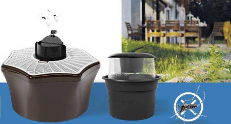Piège à moustiques puissant et écologique disponible chez SOPAVAR Sanary et Six Fours dans le Var