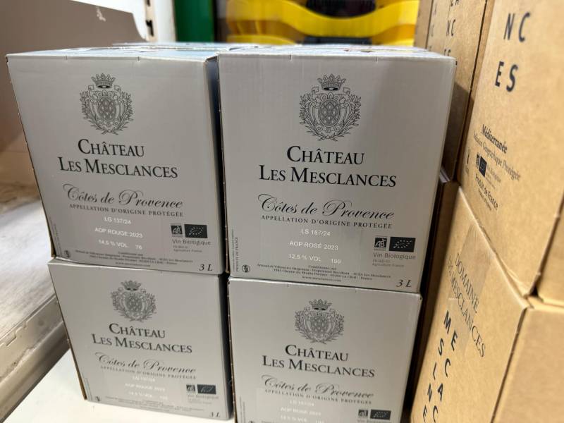 Vin BIO BIB 3L et 5L dans votre cave à vins près des centres-villes de Sanary et de Six Fours près de Toulon dans le Var