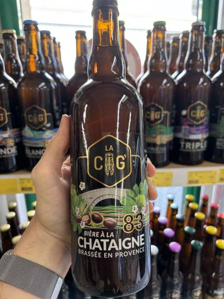 Promo Bière La Cig BIO moins chère chez SOPAVAR à Sanary et Six Fours dans le Var