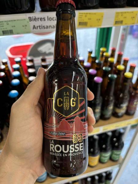 Bière locale Bio La Cig brassée à Six Fours les plages en vente dans nos caves à vins Sopavar