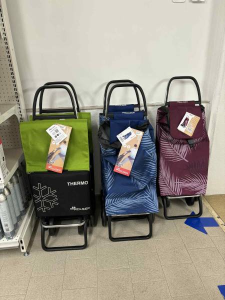 Poussette de marché ROLSER Imax Costa Rica robuste et légère à Sanary et Six Fours