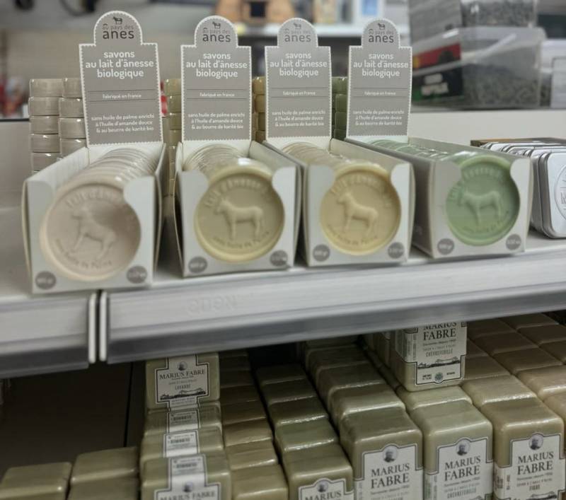 Savon lait d’ânesse BIO près de chez vous à Sanary et de Six Fours près de Toulon dans le Var