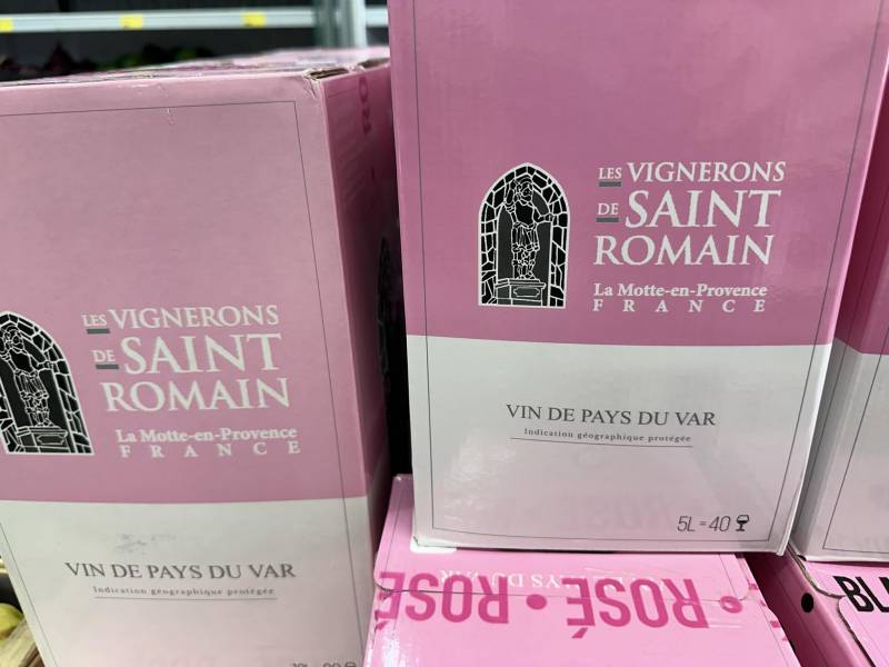 Le vin pas cher Pays du Var et Côte de Provence dans votre jardinerie coopératives agricoles Sopavar à Sanary et à Six Fours près de Toulon dans le Var