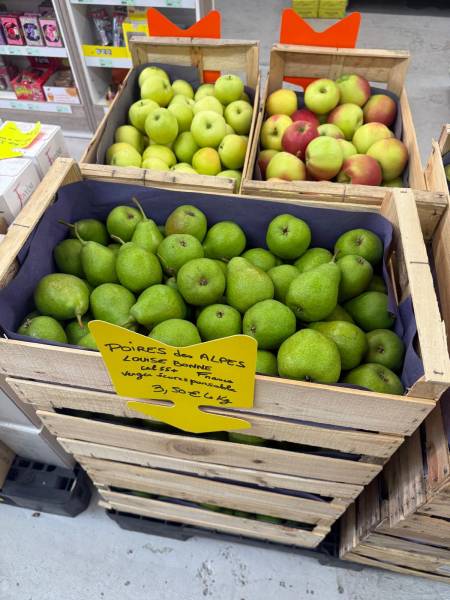 Rayon fruits et légumes bio chez SOPAVAR Sanary et Six-Fours près de Toulon