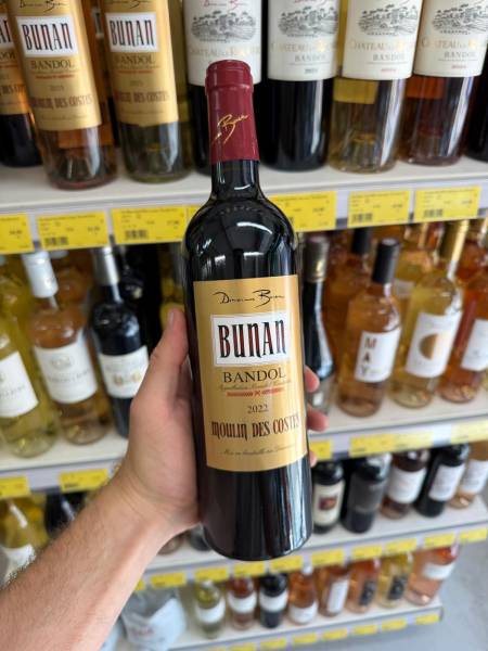 Vin blanc de Bandol Domaine Bunan, cuvée Costes, chez la Coopérative Agricole SOPAVAR