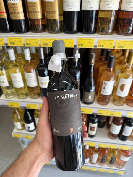 Cuvée parcellaire Les Lauves AOC Bandol du Domaine la Suffrène, rayon caviste SOPAVAR Six Fours et Sanary 