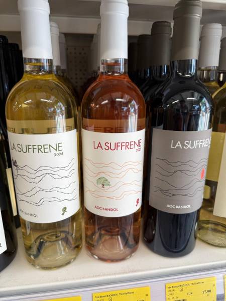 Vin blanc AOC Bandol Tradition du Domaine la Suffrène à la Coopérative Agricole SOPAVAR