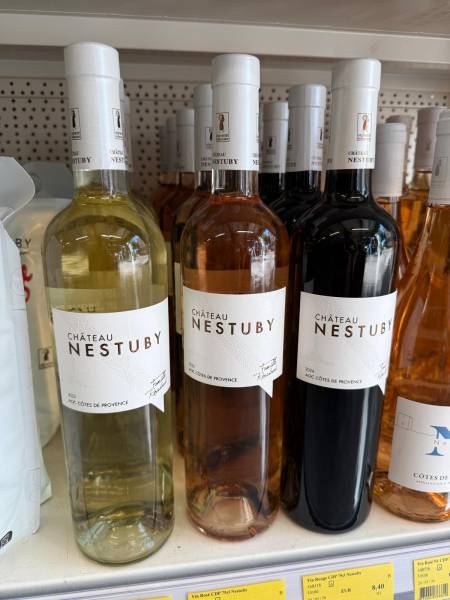 Cuvée N°1 rosé AOP Côtes de Provence du Château Nestuby en vente chez SOPAVAR près de Toulon 