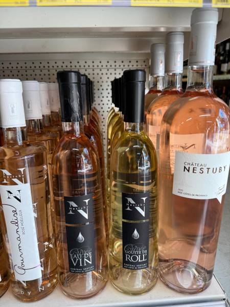 Magnum 150 cl de rosé AOP Côtes de Provence du Château Nestuby chez SOPAVAR Six Fours et Sanary 