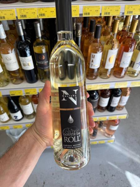 Cuvée Petit Trésor rosé Pays du Var du Château Nestuby à la Coopérative SOPAVAR de Six Fours et de Sanary 