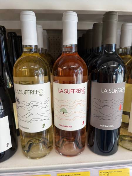 Vignes bio du Domaine la Suffrène à La Cadière d’Azur, en appellation Bandol près de Toulon