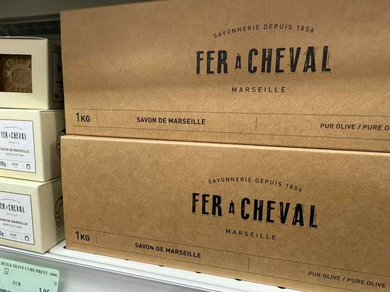 Cube savon Fer à Cheval 600g naturel en vente près de Toulon Var