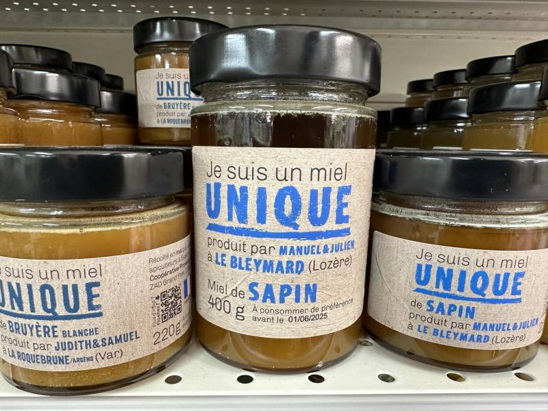 Miel de Lavande naturel français dans votre jardinerie coopératives agricoles Sopavar à Sanary et à Six Fours près de Toulon dans le Var