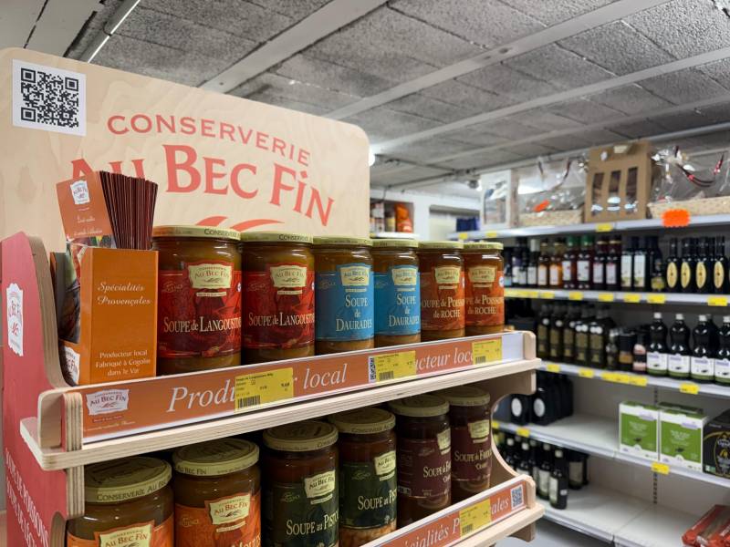 Soupe au pistou Au Bec Fin dans votre jardinerie coopérative agricole SOPAVAR à Six Fours et à Sanary près de Toulon dans le Var