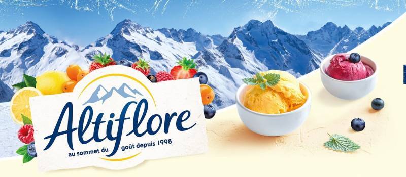 Glaces Artisanales Françaises des Alpes Altiflore