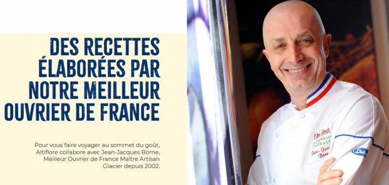 Glaces Artisanales Françaises des Alpes Altiflore