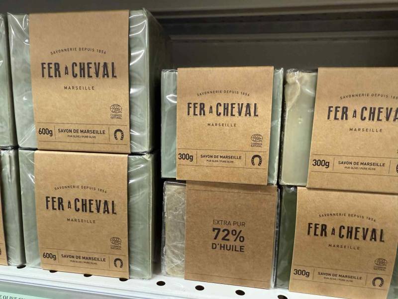 Savon de Marseille Fer à Cheval pas cher en vente à la coop SOPAVAR Sanary
