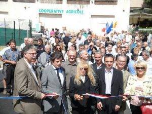 Inauguration des aménagements la Coopérative de Six-Fours