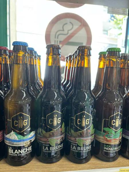 Bière artisanale La Cig Sanary Six Fours Coopérative Agricole SOPAVAR près de Toulon