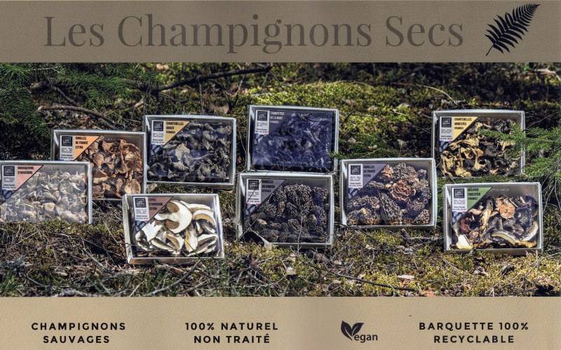 Risotto aux cèpes girolles truffes d’été morilles prêts en 20mn dans votre jardinerie coopérative agricole SOPAVAR à Six Fours et à Sanary près de Toulon dans le Var