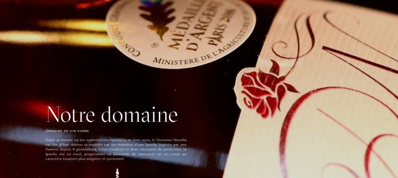 Le meilleur vin BIO Corse Domaine Novella à la coopérative Sopavar Six Fours Sanary