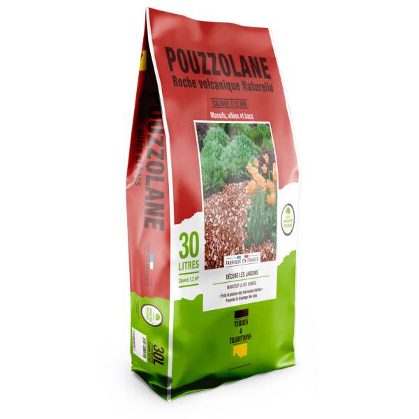 Pouzzolane, paillage naturel déco en vente à Sanary et à Six Fours dans le Var