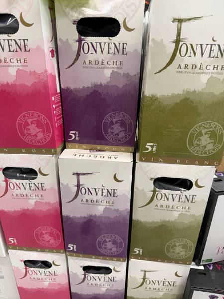 Sélection de vins Fonvène à prix bas chez SOPAVAR Sanary et Six Fours près de Toulon