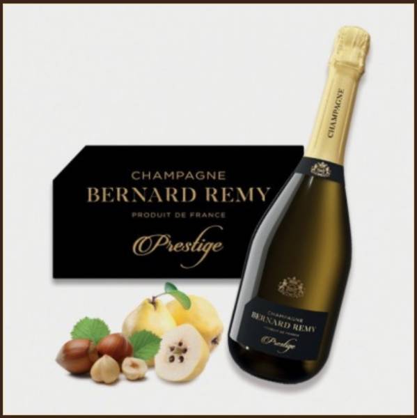 Champagne Bernard Rémy Prestige Brut dans votre coopérative agricole Sopavar à Sanary et à Six Fours près de Toulon dans le Var