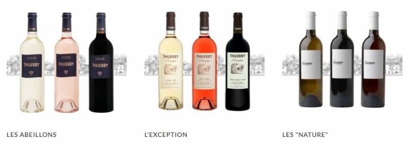 Vin AOP Coteaux varois Château THUERRY en vente dans votre jardinerie coopérative agricole SOPAVAR à Six Fours et à Sanary près de Toulon dans le Var